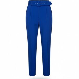 One n More Royal Blue Pleated Dress Pants Small